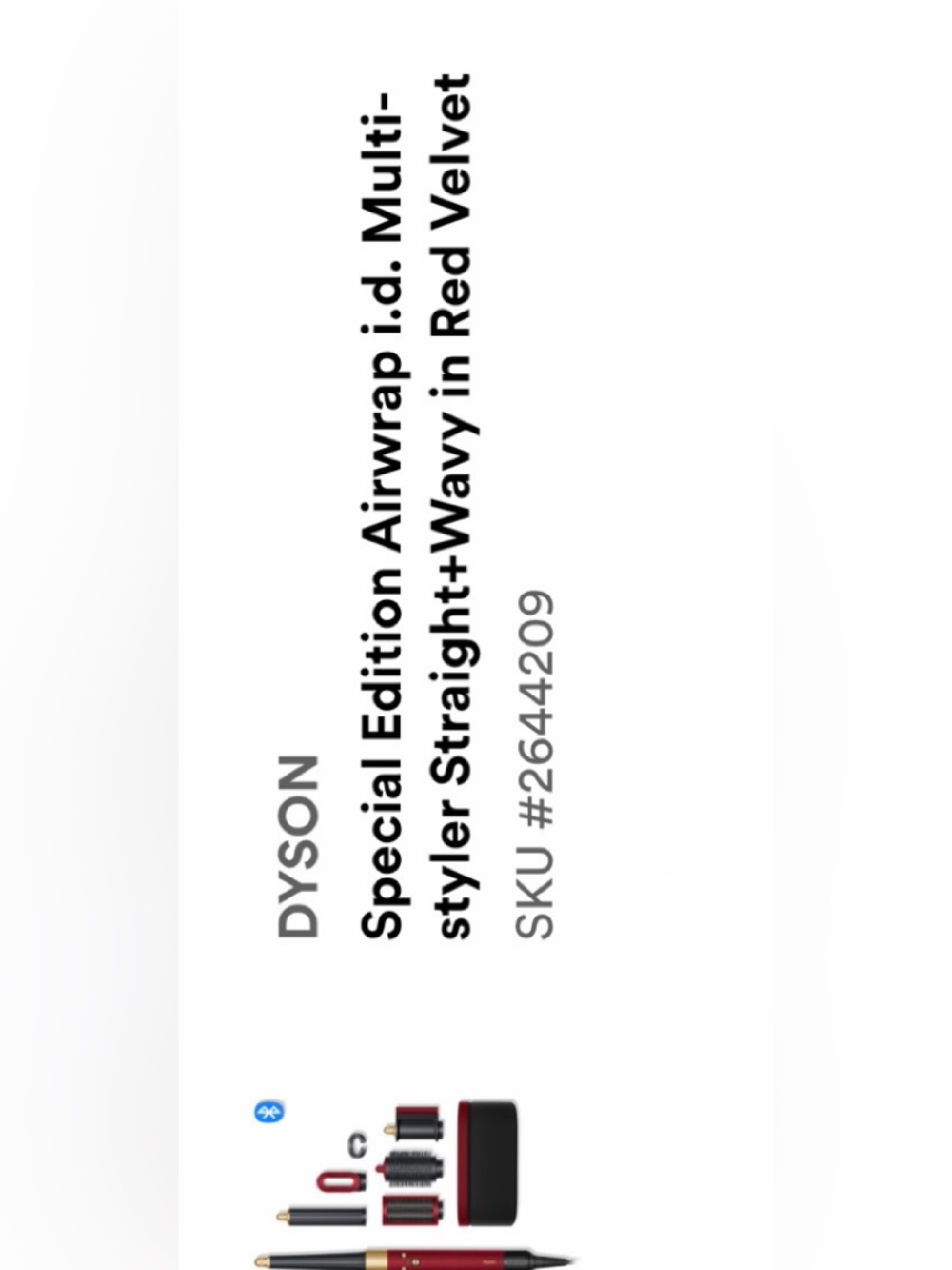 Dyson Airwrap Styler - Rose Gold and Black